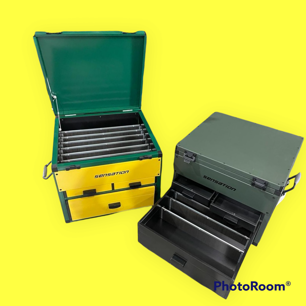 Sensation Aluminium Sensation Fishing Box Fishing Stands And Boxes