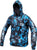 DAIWA HOODIE FLEECE BLK/BLUE 5XLARGE