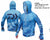 DAIWA HOODIE CLIMATE L/S SPLASH BLUE LARGE