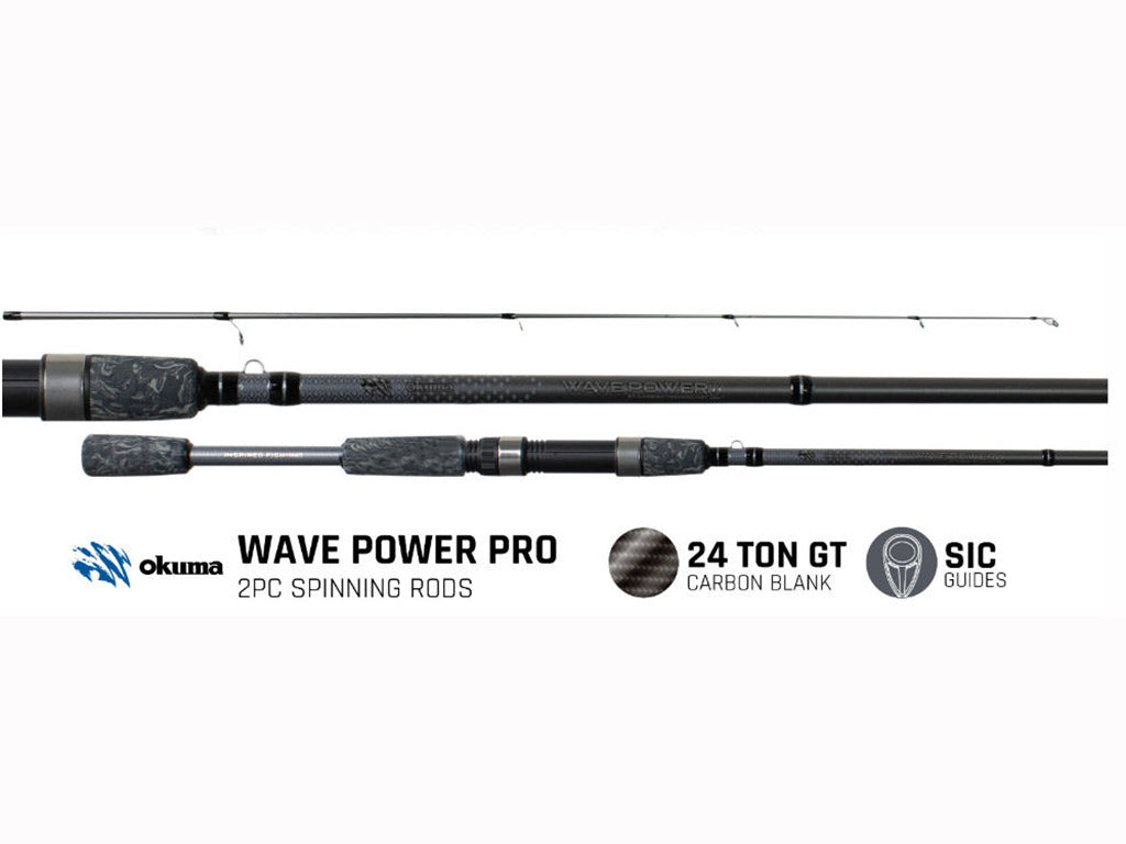 okuma 9ft rod ROD OKUMA WAVE POWER PRO SP 9FT H 2PC – All Out Angling