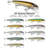 RAPALA BX WAKING MINNOW #13  BXWM13SMT