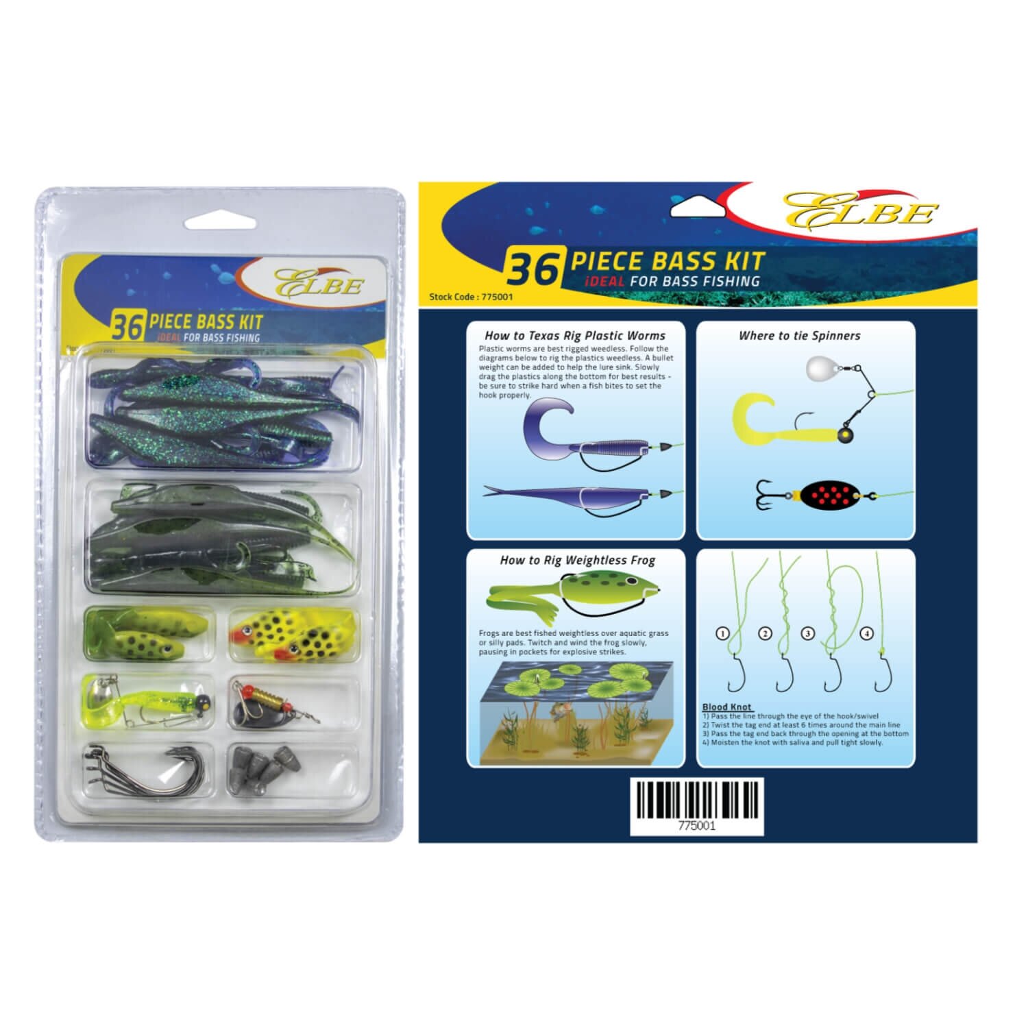 STARTER KIT BASS 36 PIECES – All Out Angling