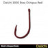 HOOK DAIICHI RED 3000 #6 PACK OF 10