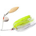 BOOYAH SPINNER BAIT 1/4OZ BLADE TANDEM WHITE CHATRUESE