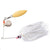 BOOYAH SPINNER BAIT 1/4OZ BLADE TANDEM SNOW WHITE