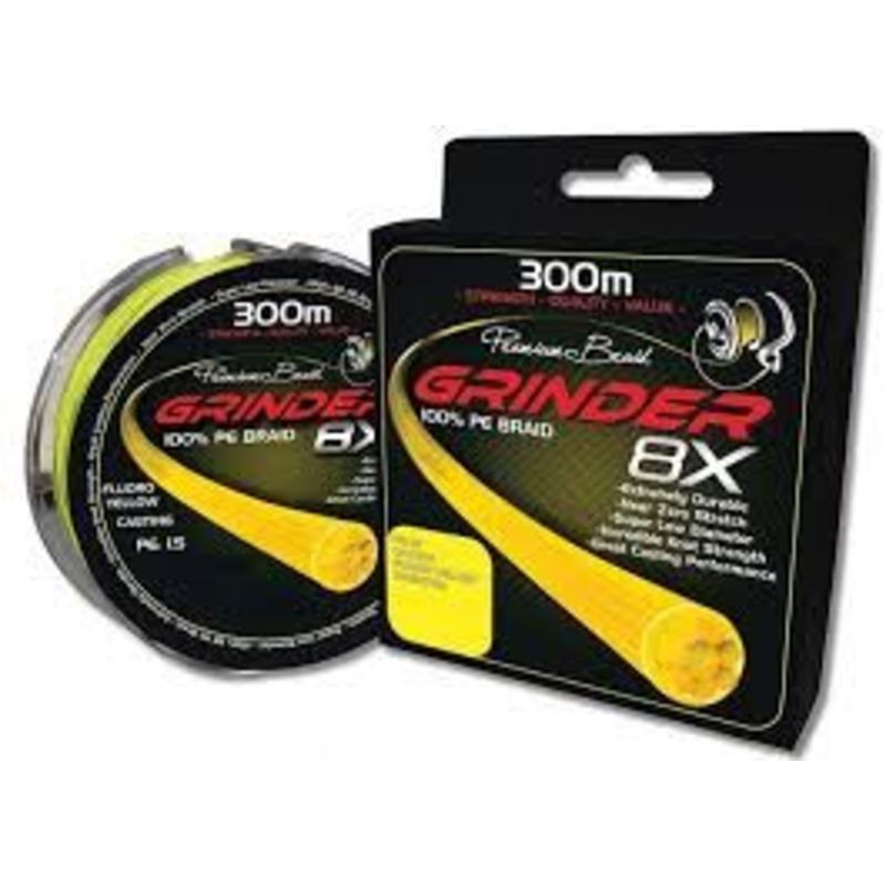 BRAID GRINDER 30LB PE2 X8 600M – All Out Angling