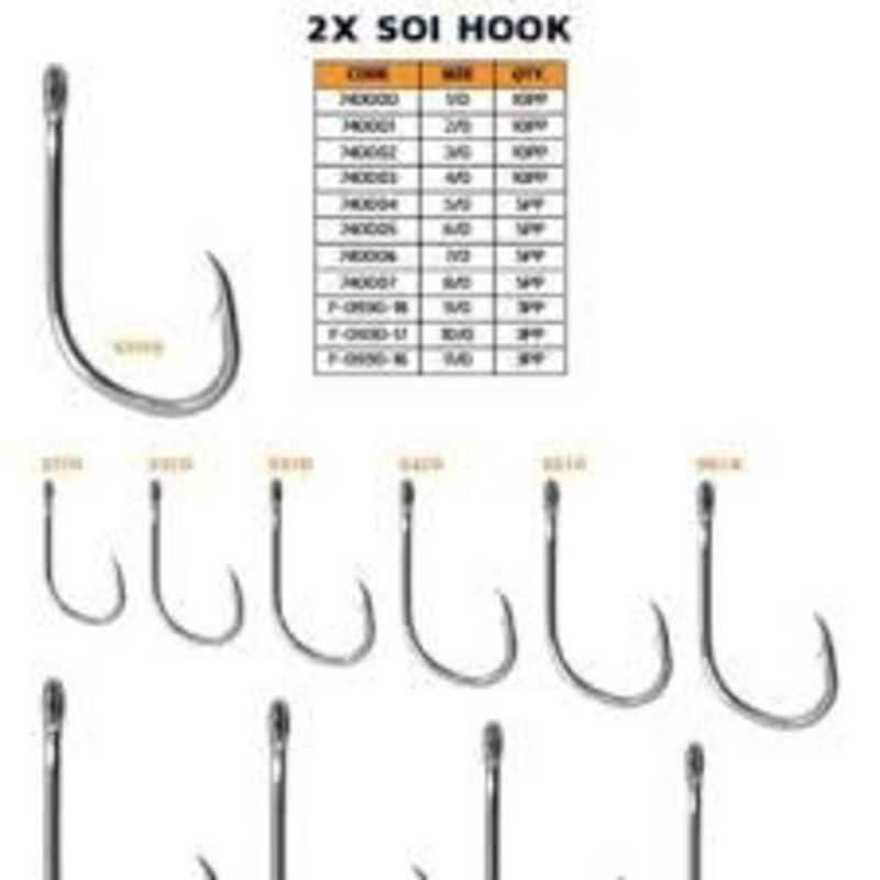 HOOK LANDIT 2X SOI (10829BLN) 2/0 – All Out Angling