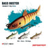 LURE SENSATION BASS BUSTER 3.5' GOLD FISH