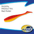 MCARTHY PADDLE TAIL 5INCH RED MULLET