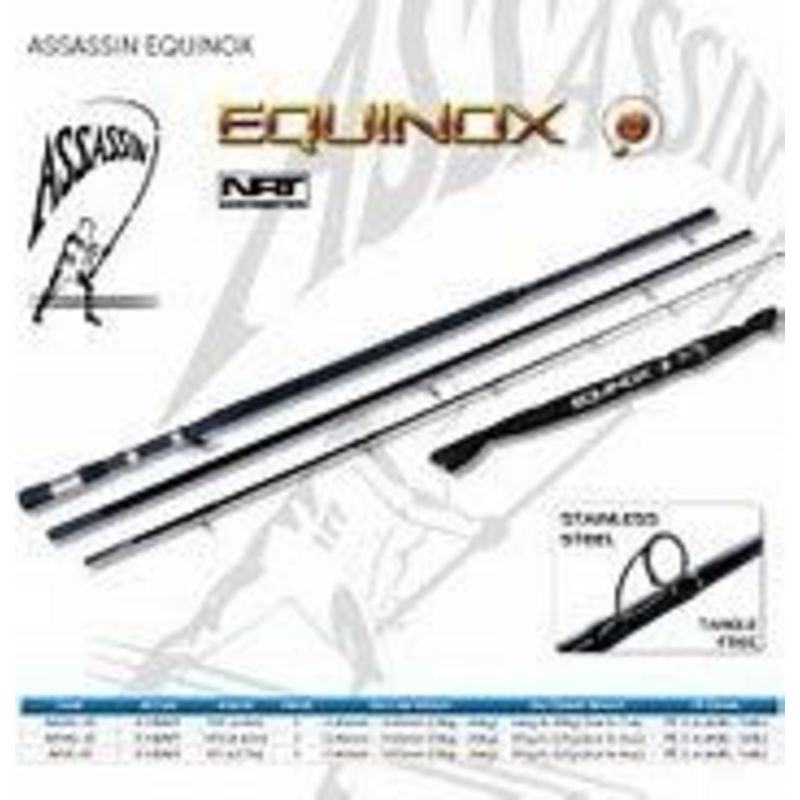 ROD ASSASSIN EQUINOX SURF SPIN 14'6FT 6-8OZ – All Out Angling