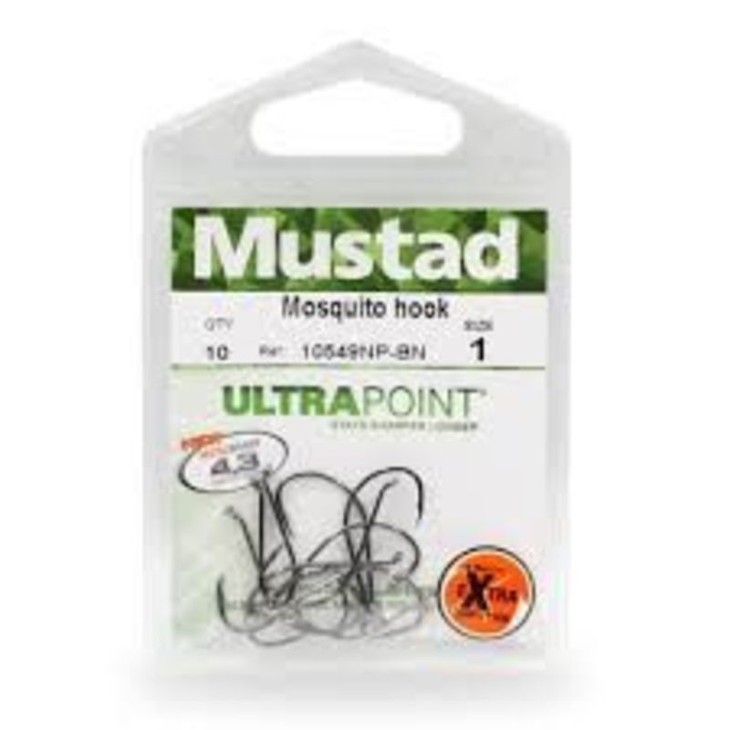 HOOK MUSTAD 10549NP-BN #6 MOSQUITO – All Out Angling