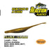 KINGFISHER REACTION FLUKE 13CM PUMPKIN GRN B008