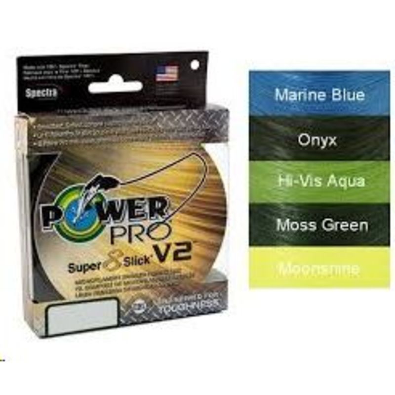 BRAID POWER PRO SUPER 8 SLICK V2 80LB PER METER – All Out Angling