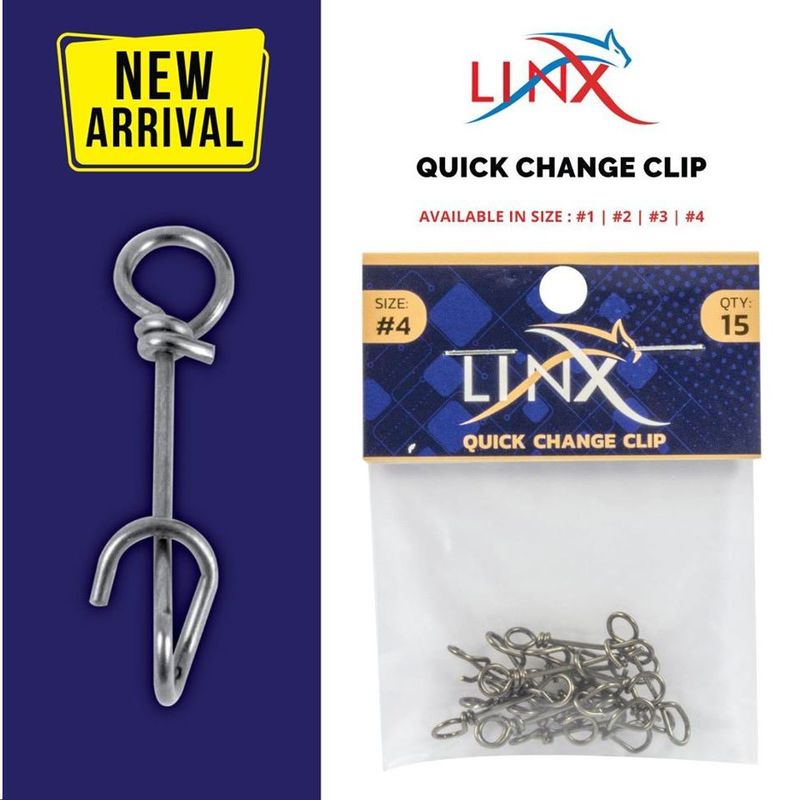 LINX QUICK CHANGE CLIP #3 15P/P – All Out Angling