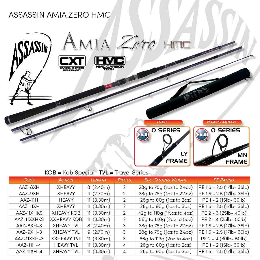 ROD ASSASSIN AMIA ZERO 11FT XHEAVY - Main Image
