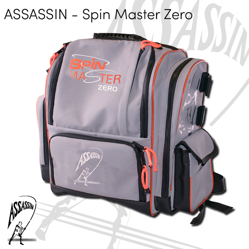 TACKLE BAG ASSASSIN SPINMASTER ZERO BACKPACK – All Out Angling