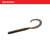 ZOOM C-TAIL WORM BLACK RED GLITTER
