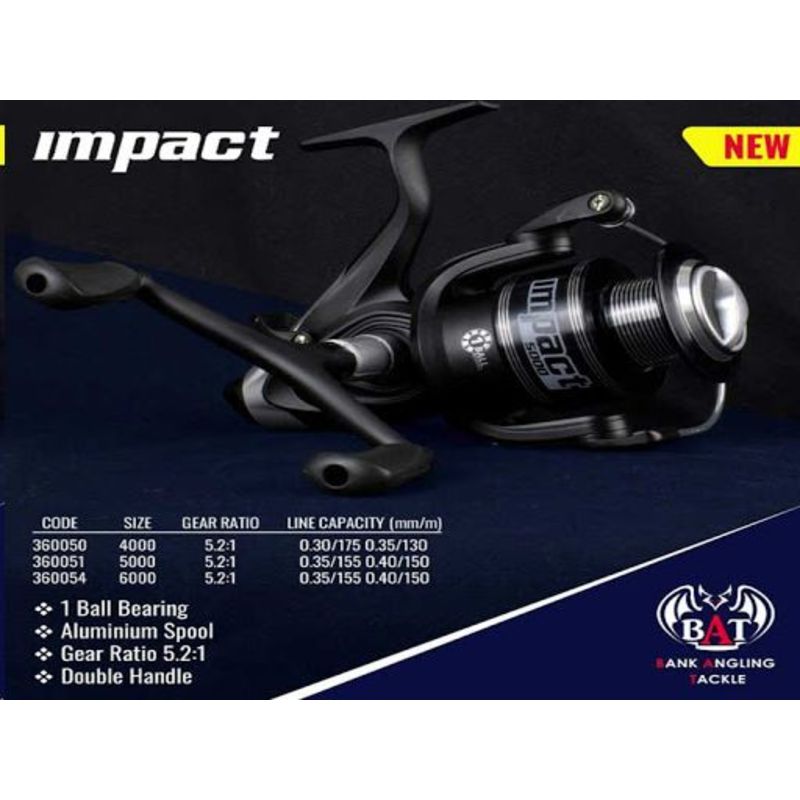bat fishing reels REEL BAT IMPACT BAITFEEDER 5000 1BB