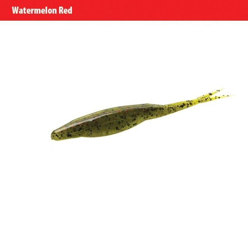 ZOOM SUPER FLUKE JUNIOR WATERMELON CANDY – All Out Angling