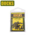 DOCKS BEADS SOFT 6MM OLIVE GRN