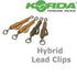 KORDA HYBRID LEAD CLIP WEED KHCW