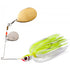 BOOYAH SPINNER BAIT 3/8OZ BLADE COLORADO WHITE CHARTRUESE